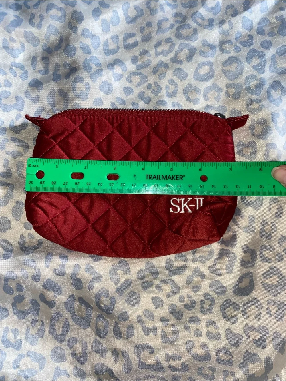 Res quilted cosmetic bag